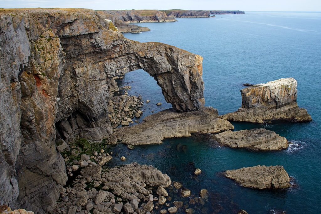 The Green Bridge of Wales